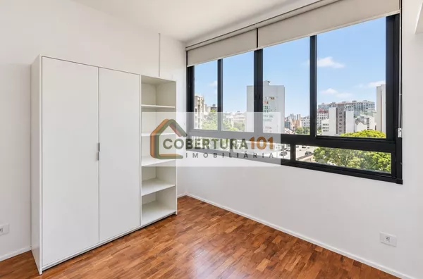 Apartamento para locação na República, 46 m², reformado, com cozinha integrada e coworking no condomínio - Foto 5
