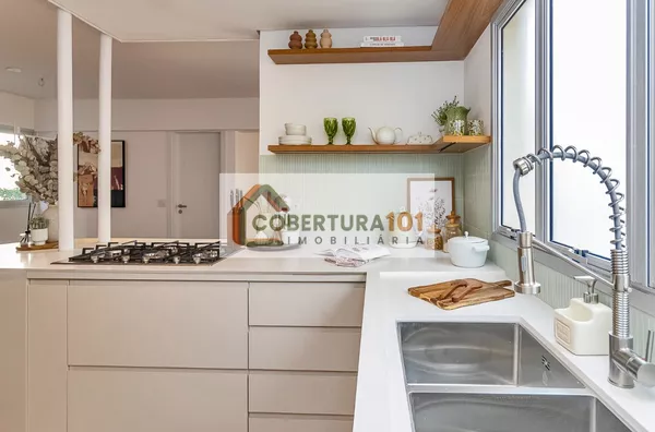 Apartamento à venda reformado no Jardim América, 108,30 m², 2 dormitórios, (1 suíte) e 1 vaga