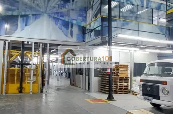 Galpão para aluguel, 1.400 m², energia trifásica, pé direito alto, Fundação, São Caetano Do Sul - Foto 2