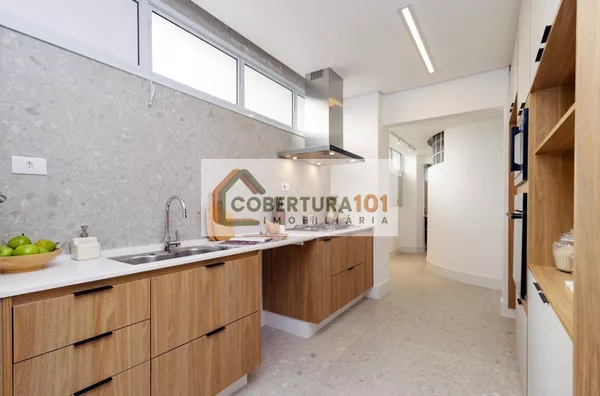 Apartamento reformado à venda em Higienópolis, um por andar, 210,55 m², 3 suítes e 2 vagas - Foto 6