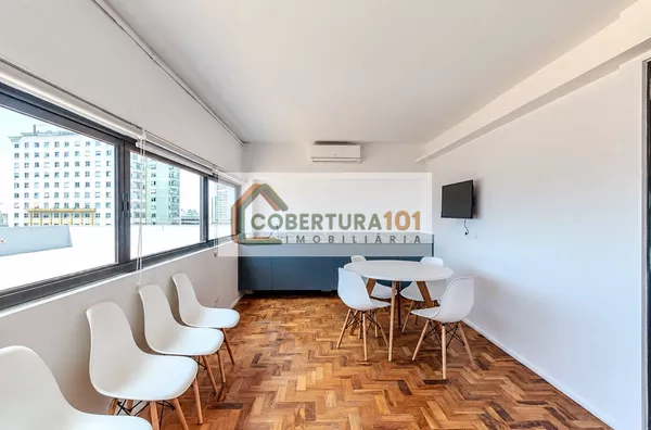 Studio para locação na República, 28m², reformado, com cozinha integrada e coworking no condomínio - Foto 15