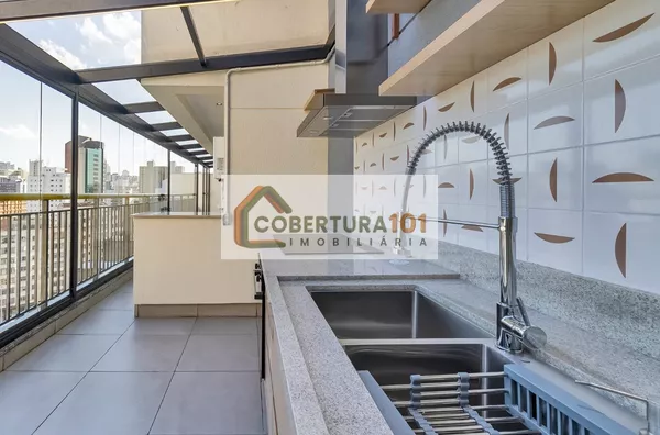 Cobertura para locação em Santa Cecília, 70 m², 1 dormitório, sacada, ar-condicionado e 1 vaga - Foto 14