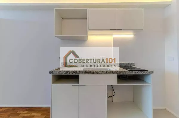 Studio para locação na República, 28m², reformado, com cozinha integrada e coworking no condomínio - Foto 15