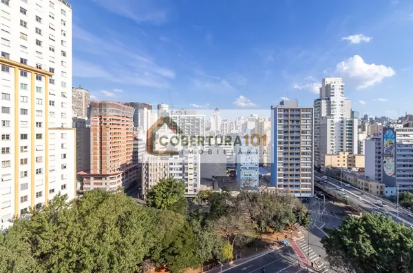 Cobertura para locação em Santa Cecília, 70 m², 1 dormitório, sacada, ar-condicionado e 1 vaga - Foto 20