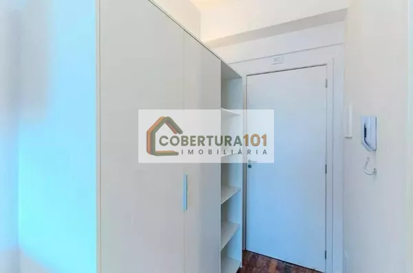 Studio para locação na República, 28m², reformado, com cozinha integrada e coworking no condomínio - Foto 8
