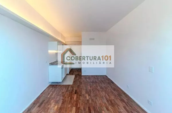 Studio para locação na República, 28m², reformado, com cozinha integrada e coworking no condomínio - Foto 5