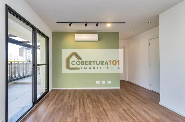 Cobertura para locação em Santa Cecília, 70 m², 1 dormitório, sacada, ar-condicionado e 1 vaga - Foto 4