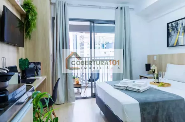 Studio para Alugar mobiliado 25,00 m², por R$ 3.500,00 - Consolação - São Paulo - Foto 1