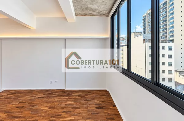 Apartamento para locação na República, 46 m², reformado, com cozinha integrada e coworking no condomínio - Foto 9