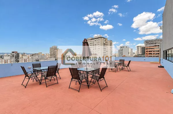 Apartamento para locação na República, 46 m², reformado, com cozinha integrada e coworking no condomínio - Foto 19