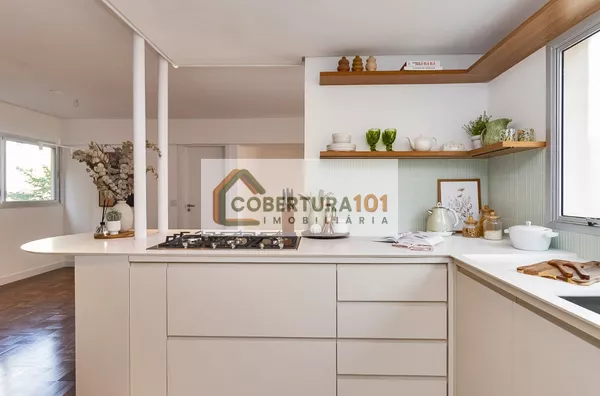 Apartamento à venda reformado no Jardim América, 108,30 m², 2 dormitórios, (1 suíte) e 1 vaga
