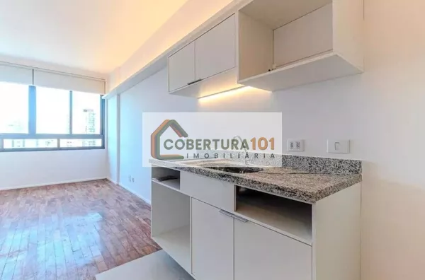 Studio para locação na República, 28m², reformado, com cozinha integrada e coworking no condomínio - Foto 2