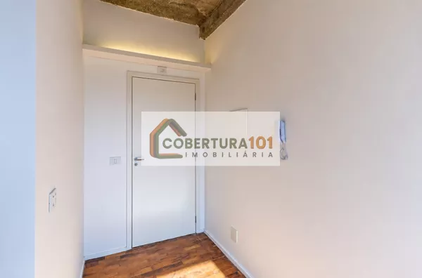 Apartamento para locação na República, 41 m², reformado, com cozinha integrada e coworking no condomínio - Foto 17