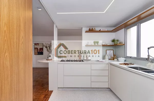 Apartamento à venda reformado no Jardim América, 108,30 m², 2 dormitórios, (1 suíte) e 1 vaga