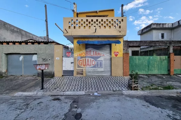 Sobrado com 3 casas + salão à venda por R$ 405.000,00 e Locação R$ 4.500,00 - Jardim Luella - Suzano/SP - Foto 1