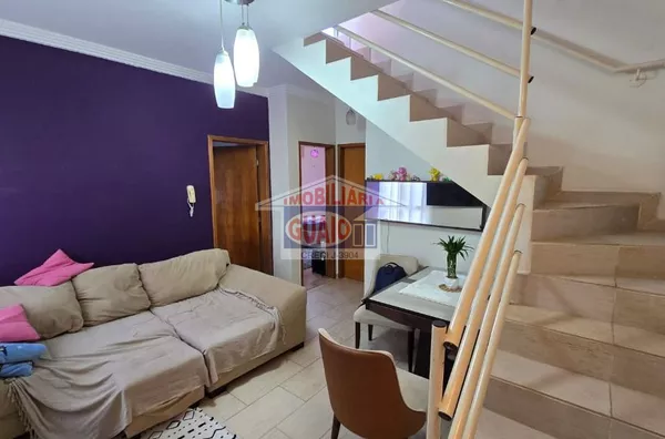 Apartamento duplex com 2 dormitórios + terraço com churrasqueira à venda, 110 m² por R$ 410.000 - Vila São Francisco - Suzano/SP - Foto 3