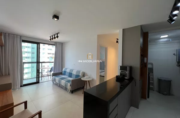 Apartamento com 75m²,  2/4, mobiliado, vista mar à venda, localizado na Ilha de Capri - Ilhéus - Bahia - Foto 4