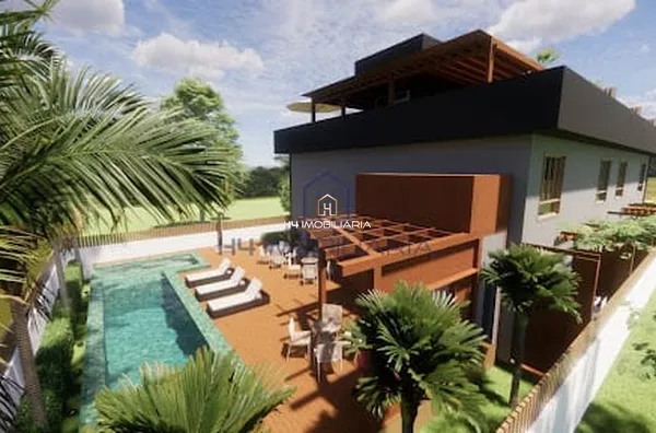 Village Triplex com cobertura à venda, localizado a 800 metros da praia em Barra Grande - Maraú/BA - Foto 1