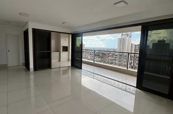 Apartamento de alto padrão com 4 suítes e andar alto para locação no Edifício American Diamond – Cuiabá/MT