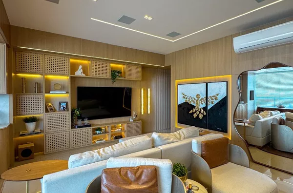 Apartamento de 138 m² com suíte master ampliada e 4 vagas à venda no Ed. Jardim D’América – Cuiabá/MT
