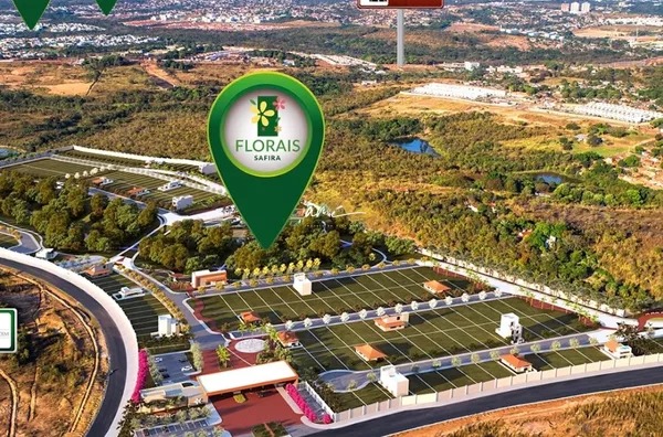 Terreno à venda no Florais Safira - quitado, parte plana do condomínio e ótima localização! - Foto 4