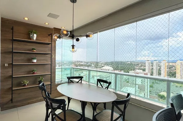 Apartamento de alto padrão com 3 suítes, andar alto e varanda gourmet à venda no Edifício Splendore Plaenge – Cuiabá/MT