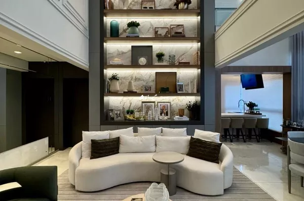 Duplex de 273 m² com automação Savant, 4 suítes e 4 vagas individuais à venda no Edifício Arthé – Cuiabá/MT
