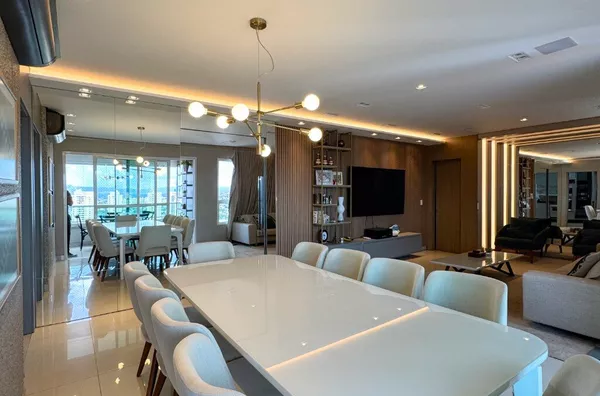 Apartamento de alto padrão com 3 suítes, andar alto e varanda gourmet à venda no Edifício Splendore Plaenge – Cuiabá/MT