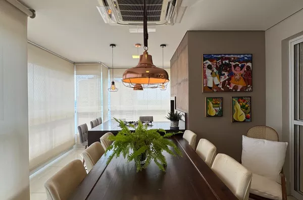 Apartamento de 209 m² com 3 suítes e varanda gourmet à venda no Edifício Arthé – Cuiabá/MT