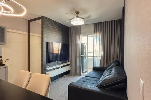 Apartamento de 100 m² porteira fechada com 2 suítes e sacada gourmet à venda no Edifício Porto Real – Cuiabá/MT