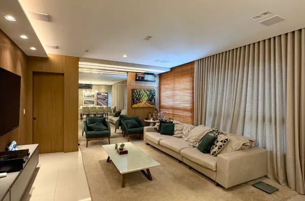 Apartamento de alto padrão com 3 suítes, andar alto e varanda gourmet à venda no Edifício Splendore Plaenge – Cuiabá/MT