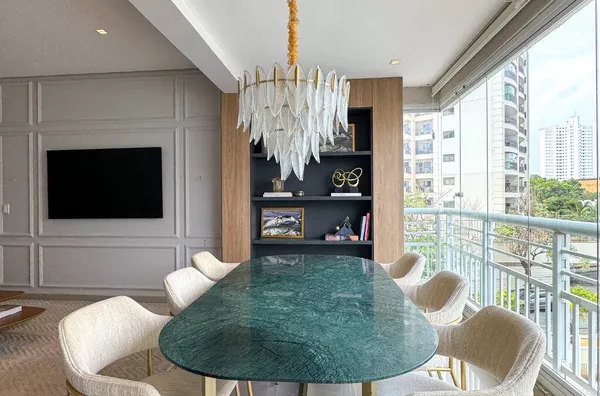 Apartamento de 114 m² com 3 suítes e cozinha gourmet integrada à venda no Edifício Arthur – Cuiabá/MT
