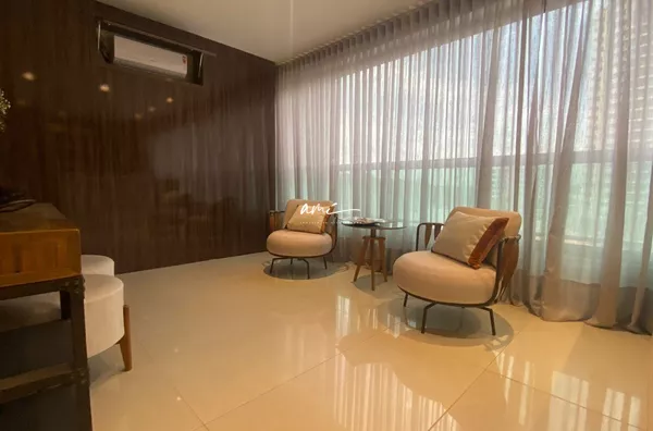APARTAMENTO À VENDA NO GLAM, 3 SUÍTES, 4 VAGAS DE GARAGEM, NO CORAÇÃO DO BAIRRO GOIABEIRAS! - Foto 8