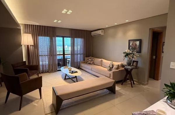 Apartamento de 246 m² com 4 suítes, andar alto e 4 vagas à venda e locação no Maison Gabriela – Cuiabá/MT