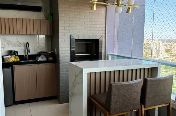 Apartamento de 169 m² com 3 suítes e andar alto à venda no Splendore Plaenge – Cuiabá/MT