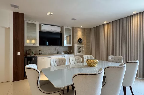 Apartamento de 183 m² com 3 suítes e lazer completo à venda no American Diamond – Cuiabá/MT