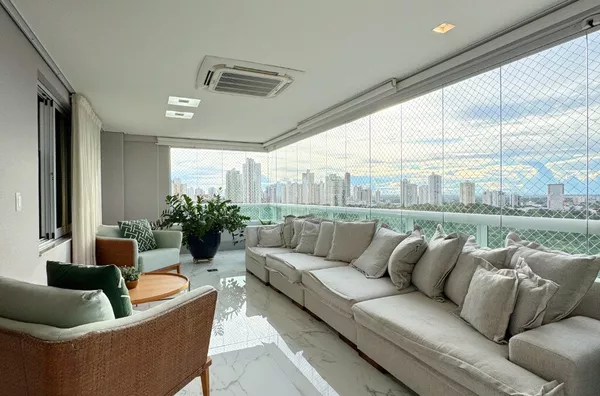 Apartamento de 226 m² com 4 suítes, marcenaria Ornare e vista para o parque à venda no Ed. Superia – Cuiabá/MT