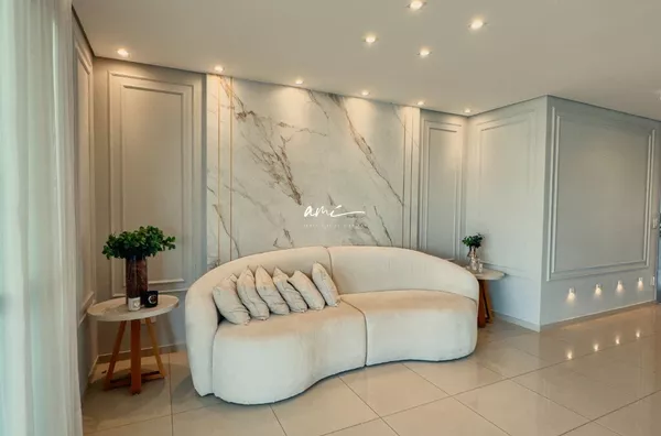 Apartamento de 192 m² com 3 suítes, sol da manhã e churrasqueira na sacada à venda no Edifício Sofisticato – Cuiabá/MT