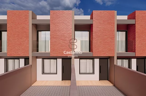 Casa Geminada,  Itaum, Joinville - Foto 1