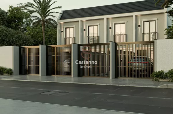 Casa Geminada, 2 quartos,  Jardim Iririú, Joinville - Foto 1