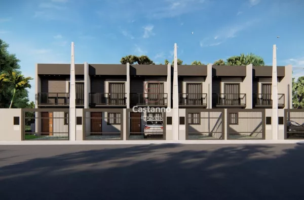 Casa geminada para venda, 2 quarto(s),  Iririu, Joinville - Foto 1