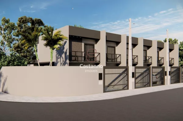 Casa geminada para venda, 2 quarto(s),  Iririu, Joinville - Foto 2