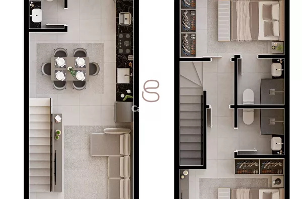 Casa geminada para venda,  Saguacu, Joinville - Foto 3