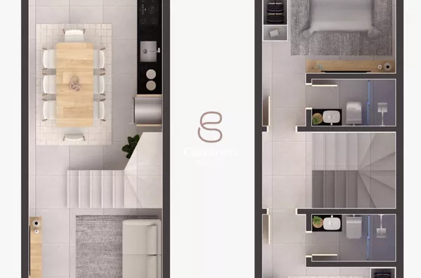 Casa geminada para venda,  Iririu, Joinville - Foto 2