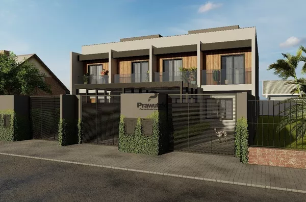 Casa geminada para venda, 2 quarto(s),  Floresta, Joinville