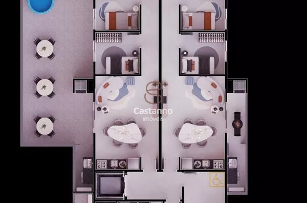 APARTAMENTO BAIRRO SAGUAÇU 