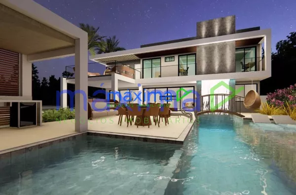 Espetacular casa de 4 suítes impressionante de tantos detalhes - Foto 2