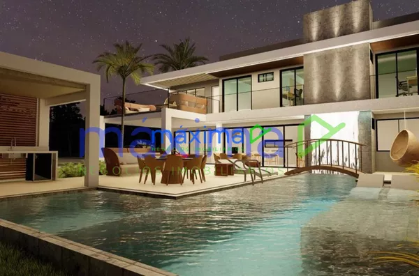 Espetacular casa de 4 suítes impressionante de tantos detalhes - Foto 5