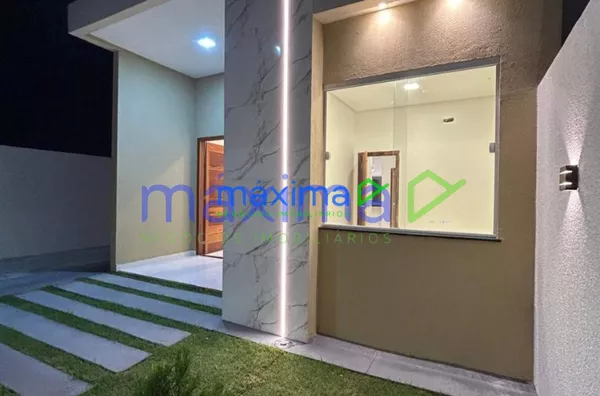 Linda casa com 2/4 sendo 1 suíte - Foto 2