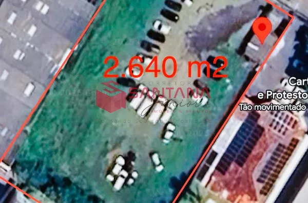 Terreno 2.640 m² – Frente de Rua – Comercial ou Residencial - Foto 1